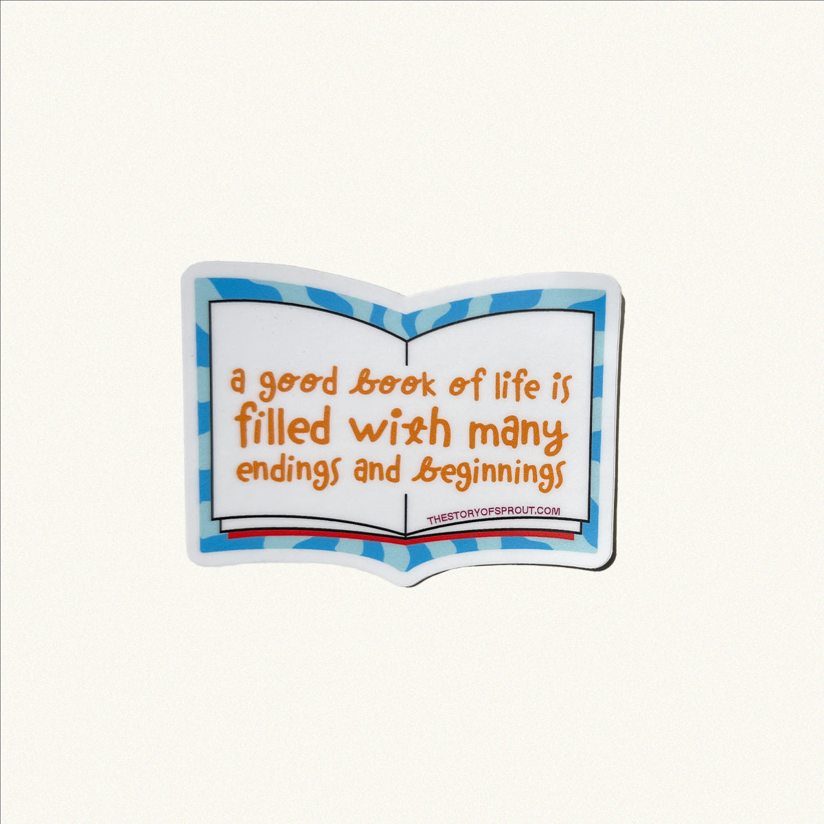Book of Sprout Sticker